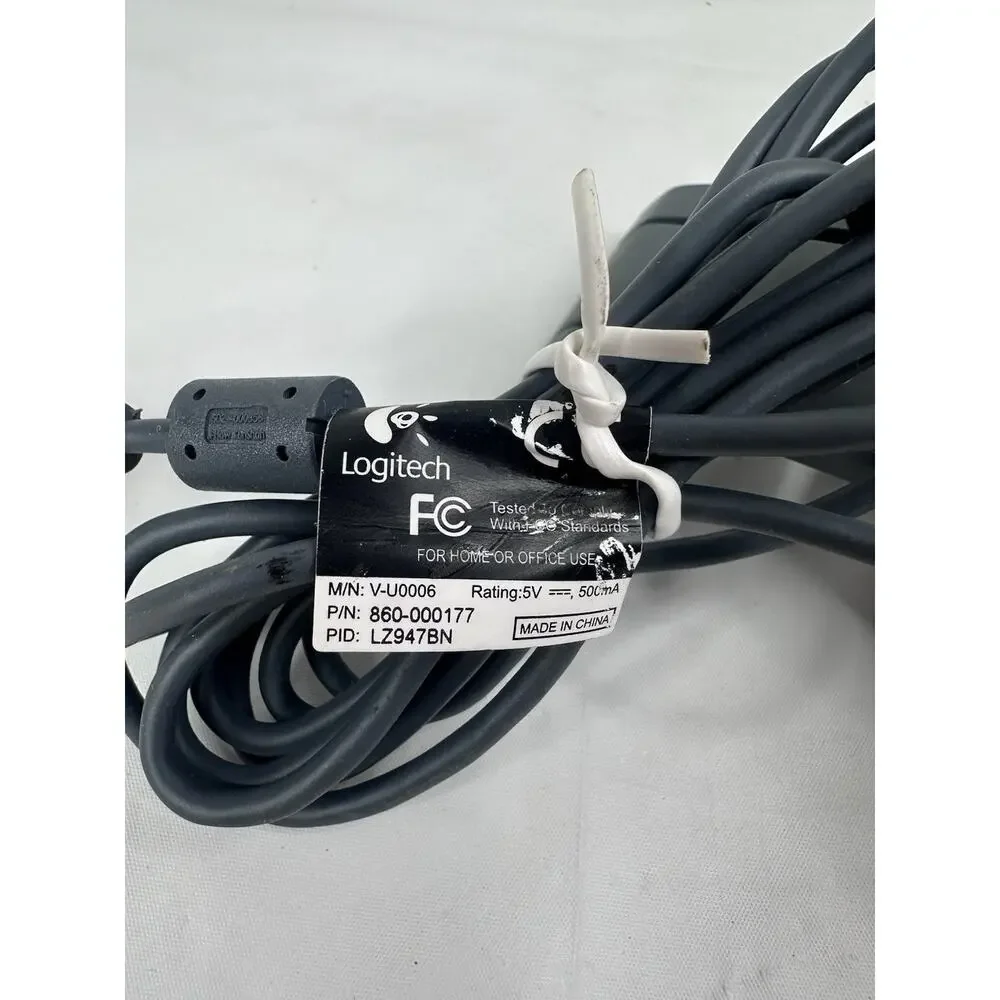 Logitech Webcam Camera Web Cam USB Connector Model V-UCR45 1.3 Megapixel. 1